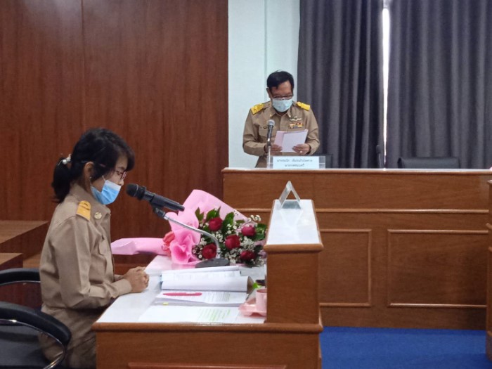 การแถลงนโยบายของนายกเทศมนตรีในการประชุมสภาเทศบาลตำบลเขาสวนกวาง สมัยสามัญ  สมัยที่ 2  ปี  2564  วันที่  25  พ.ค.2564